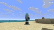 The Minecraft spear can be used to deal two types of damage (Image via Sportskeeda Gaming || Mojang Studios)